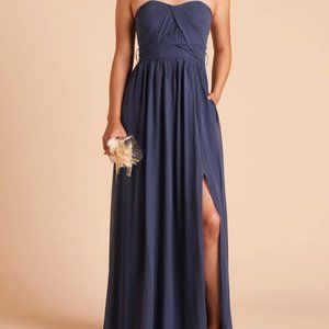 Blue Bridesmaid Dress